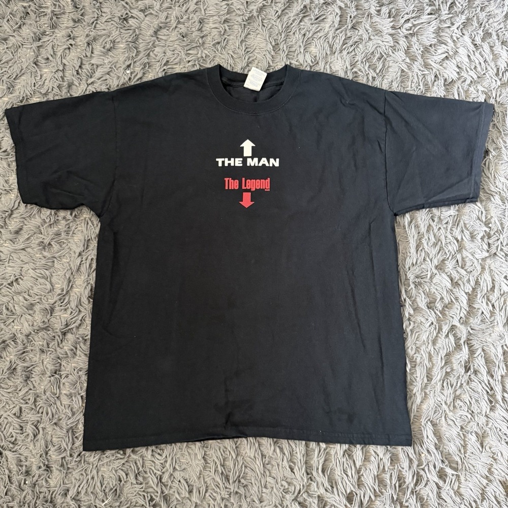 Vintage 90s The Man The Legend Funny Shirt Men's Size Xl Sex Humor